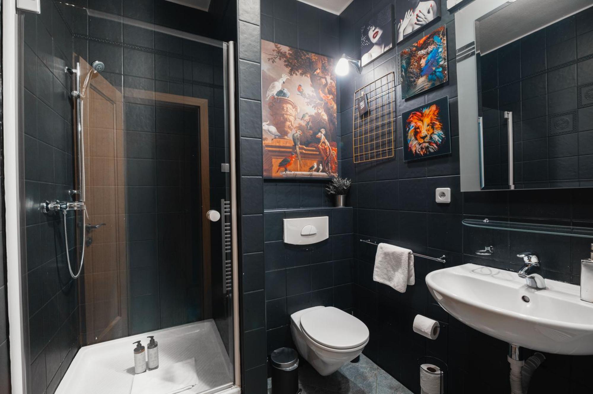 Unique Apartment With Private Pool, Cinema, Spa Prága Kültér fotó
